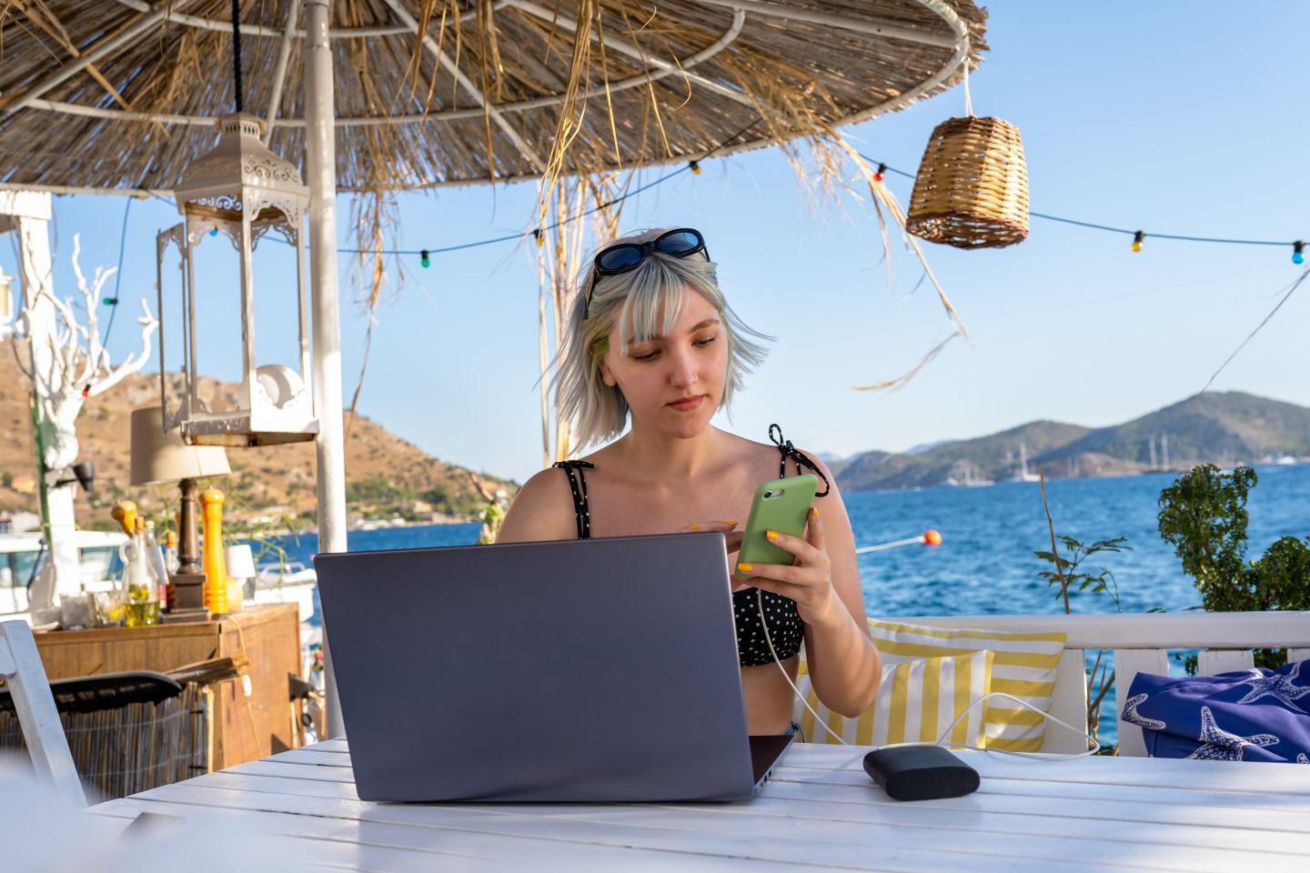 Nearly 4 in 10 millennials secretly take time off work and go on vacation behind their bosses back. They’re taking their work phone to the beach to not get caught.