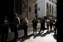 voters in line