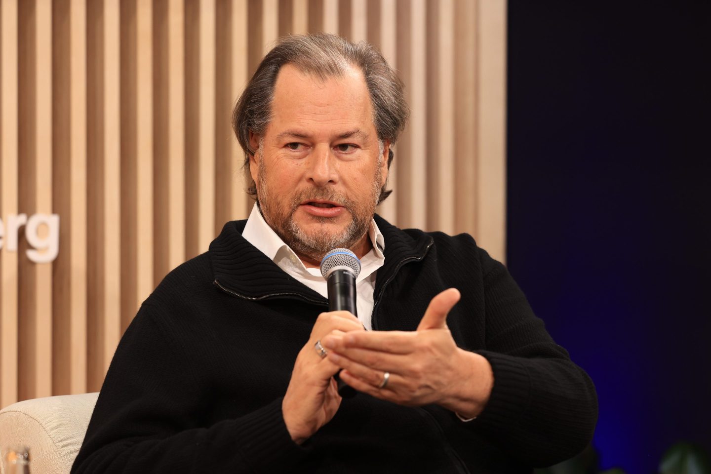 Marc Benioff, chief executive officer of Salesforce