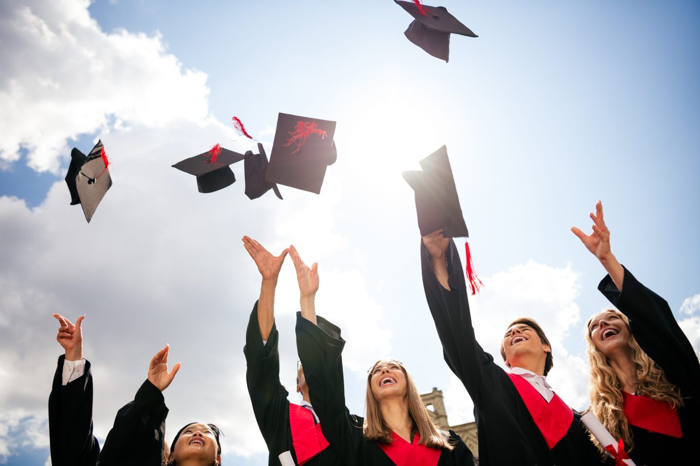 NC State graduates showed up for a commencement speech. They left with their senior-year loans paid off
