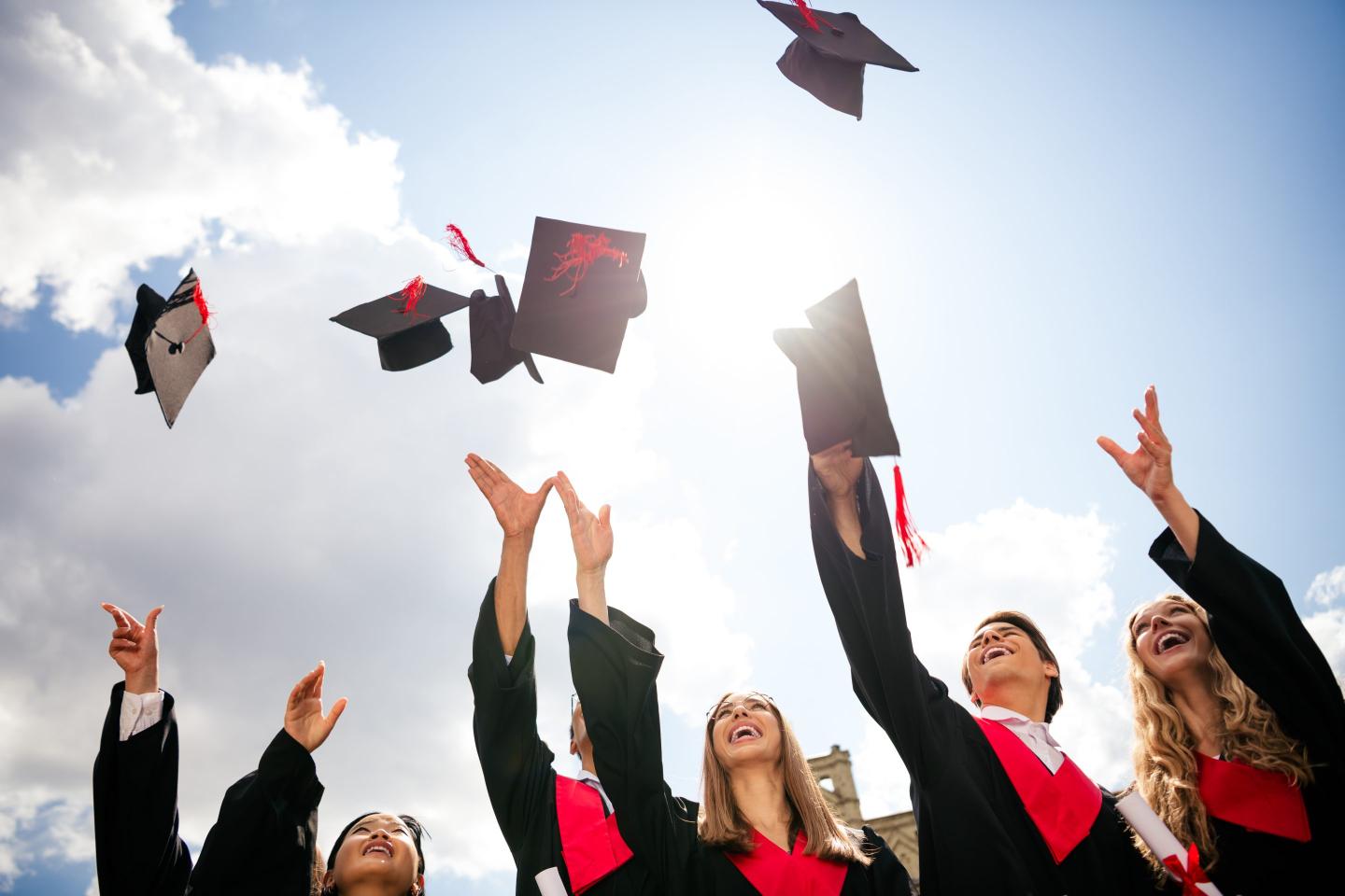NC State graduates showed up for a commencement speech. They left with their senior-year loans paid off