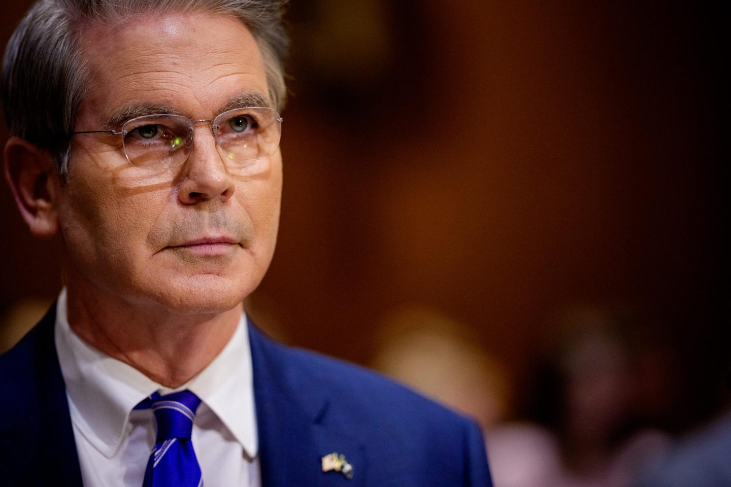 Treasury Secretary Scott Bessent as a Senate Finance Committee hearing on June 12, 2025.