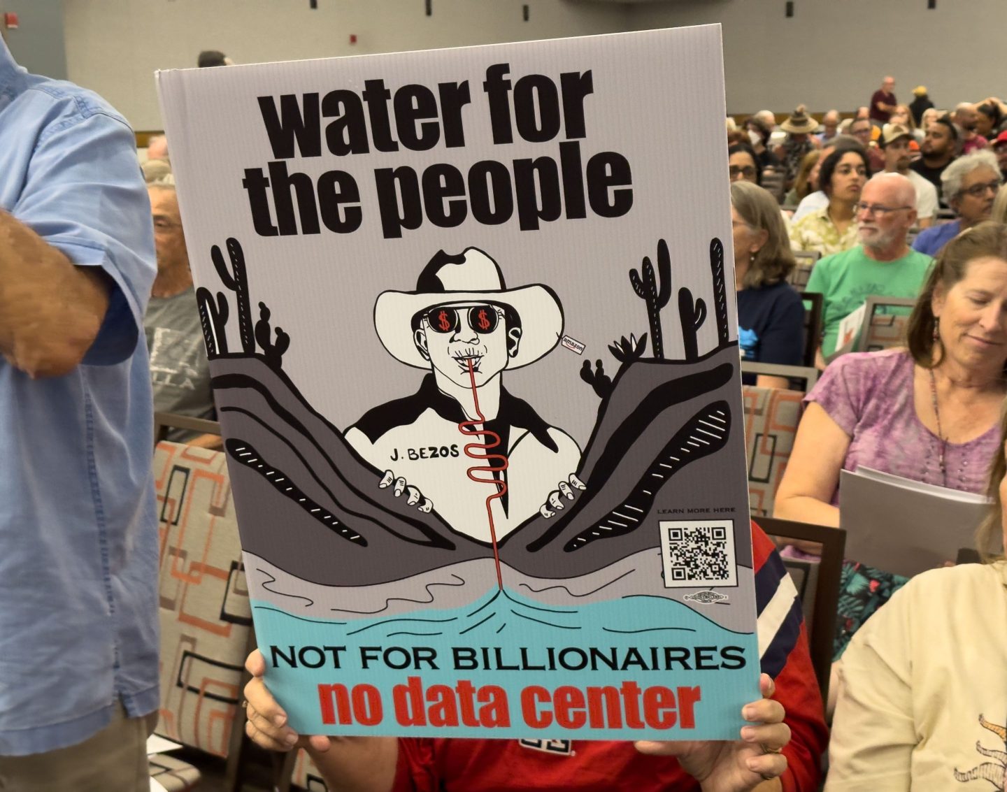 America’s data centers are thirsty. Rural towns are paying the price—from tanked water pressure to stolen desert groundwater
