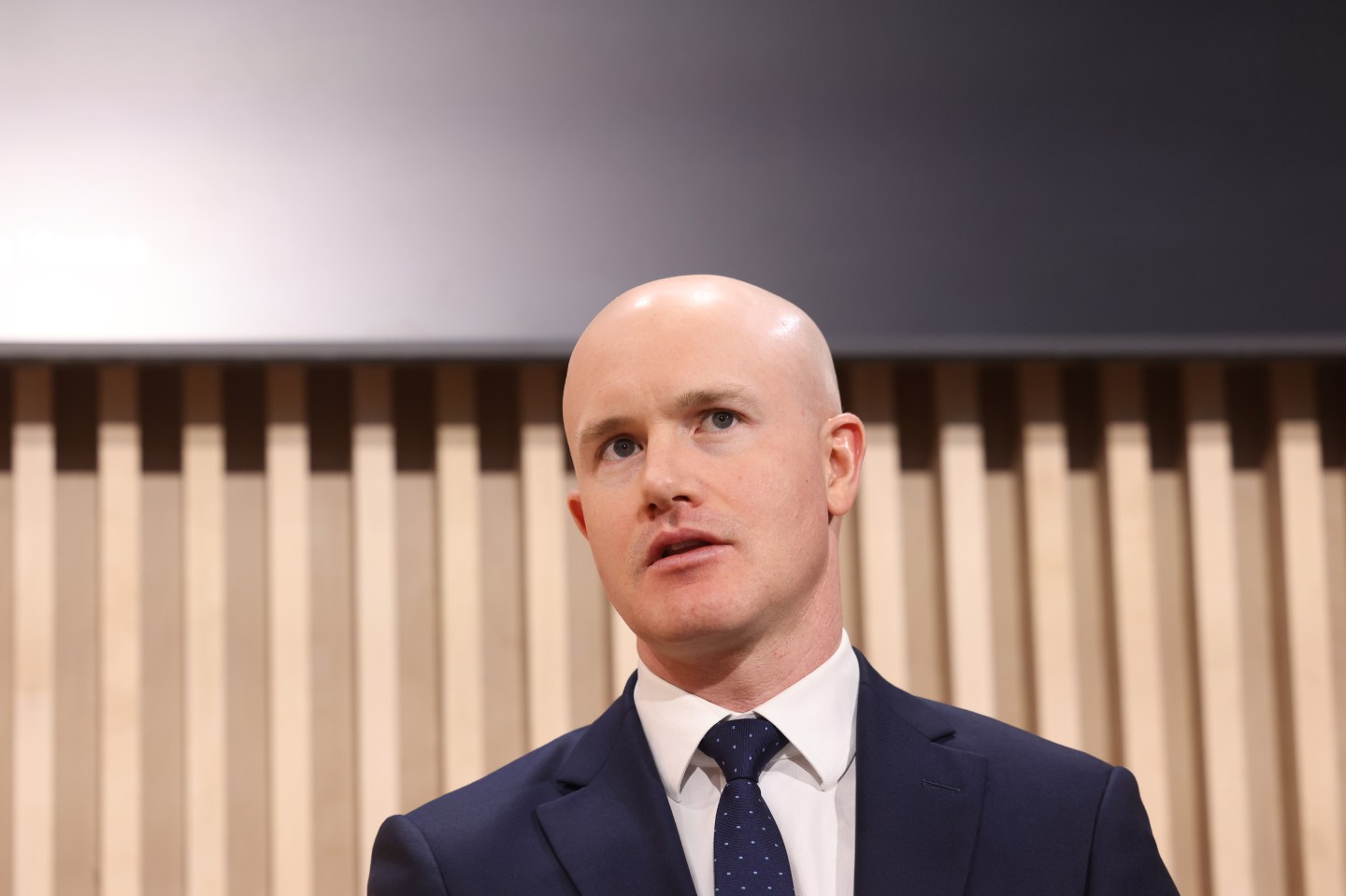 Coinbase co-founder and CEO Brian Armstrong in Davos, Switzerland, on Jan. 20, 2026. (Photo: Chris Ratcliffe/Bloomberg/Getty Images)
