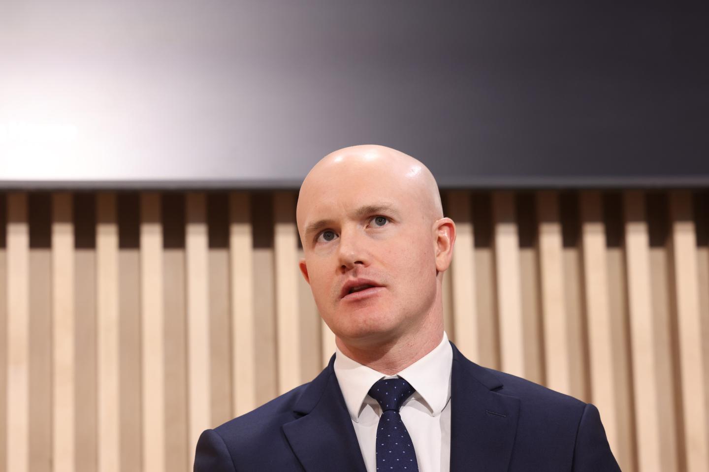 Coinbase co-founder and CEO Brian Armstrong in Davos, Switzerland, on Jan. 20, 2026. (Photo: Chris Ratcliffe/Bloomberg/Getty Images)