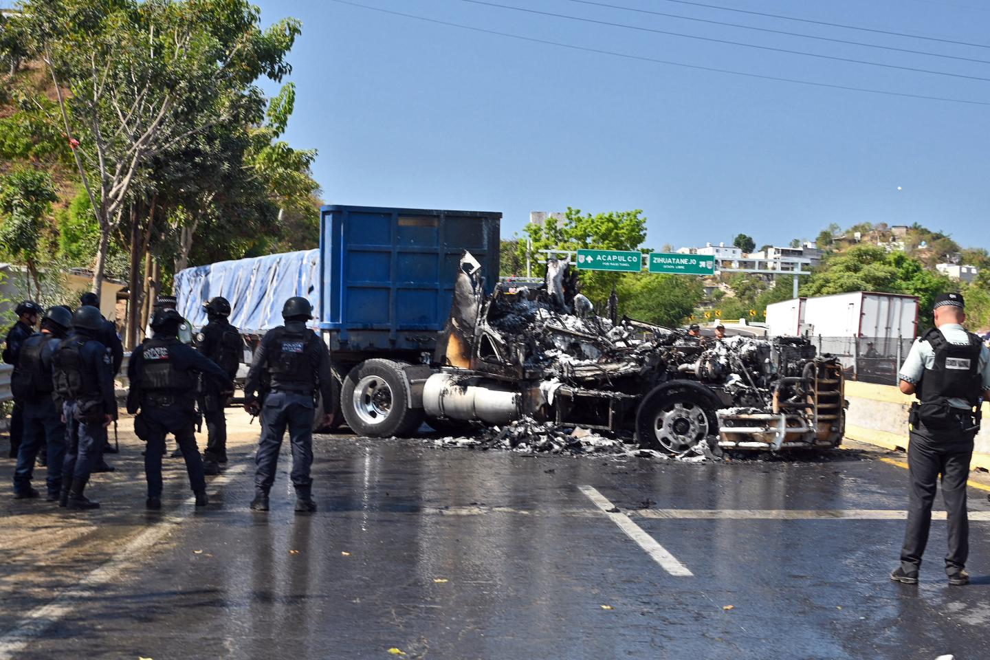 Mexican cartel armed with explosives launched from drones attacks rural communities, forcing 800-1,000 families to flee