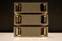 A gold Nvidia server exhibit