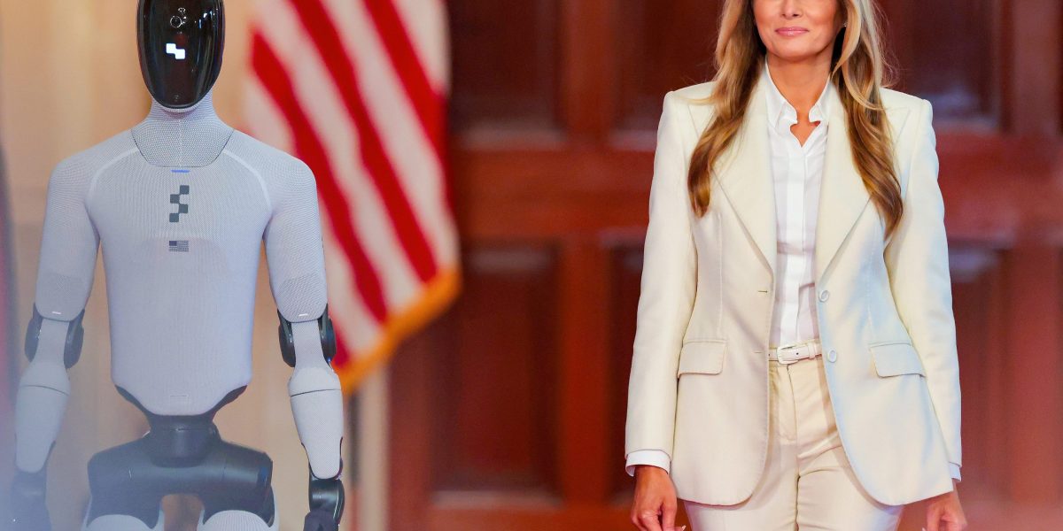 Ketua serikat guru: Robot Melania Trump mengungkap apa yang sebenarnya dipikirkan pemerintahan ini tentang anak-anak