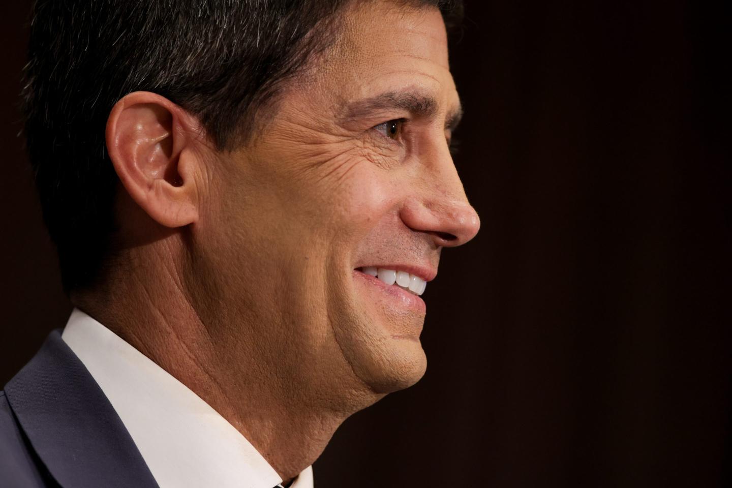 Kevin Warsh, chairman of the US Federal Reserve nominee for US President Donald Trump, during a Senate Banking, Housing, and Urban Affairs Committee confirmation hearing in Washington, DC, US, on Tuesday, April 21, 2026.