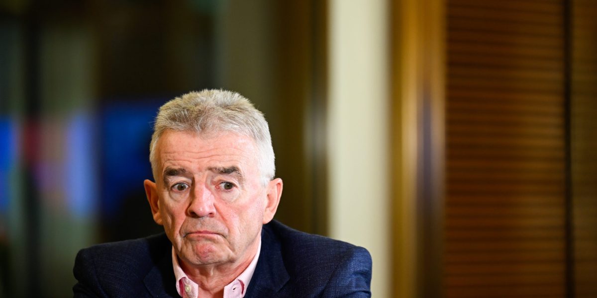 Ryanair’s CEO wants airlines to crack down on passengers drinking early in the morning