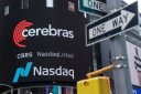 Cerebras Systems ad on a billboard.