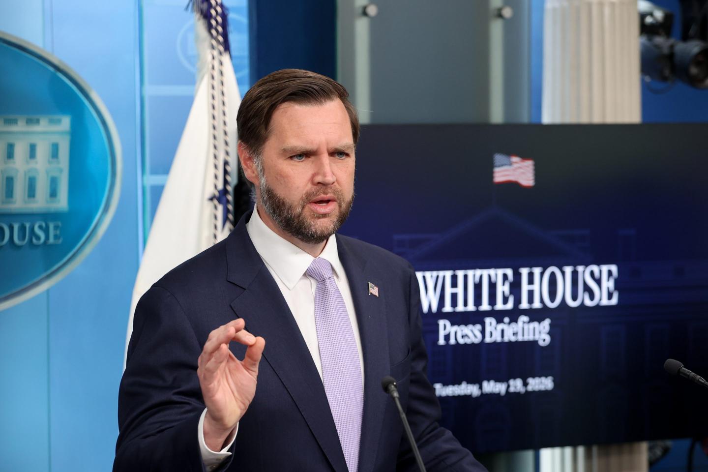 Vice President JD Vance rebuffs question about President Trump’s stock investments, says Trump is so wealthy he doesn’t trade stocks himself