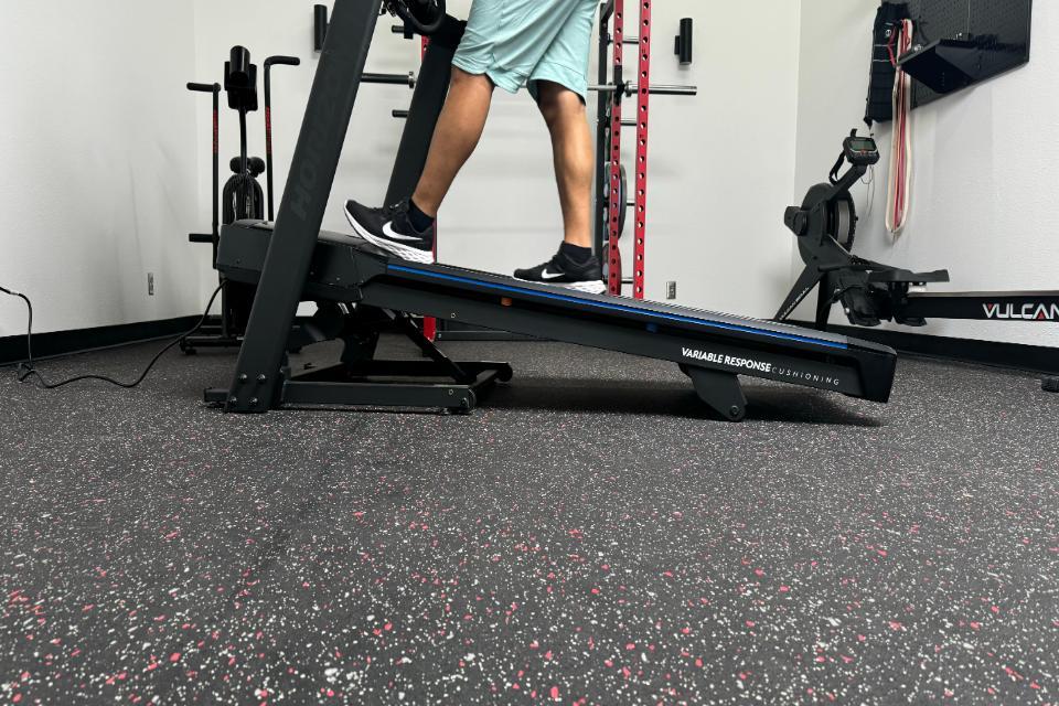 Testing treadmill
