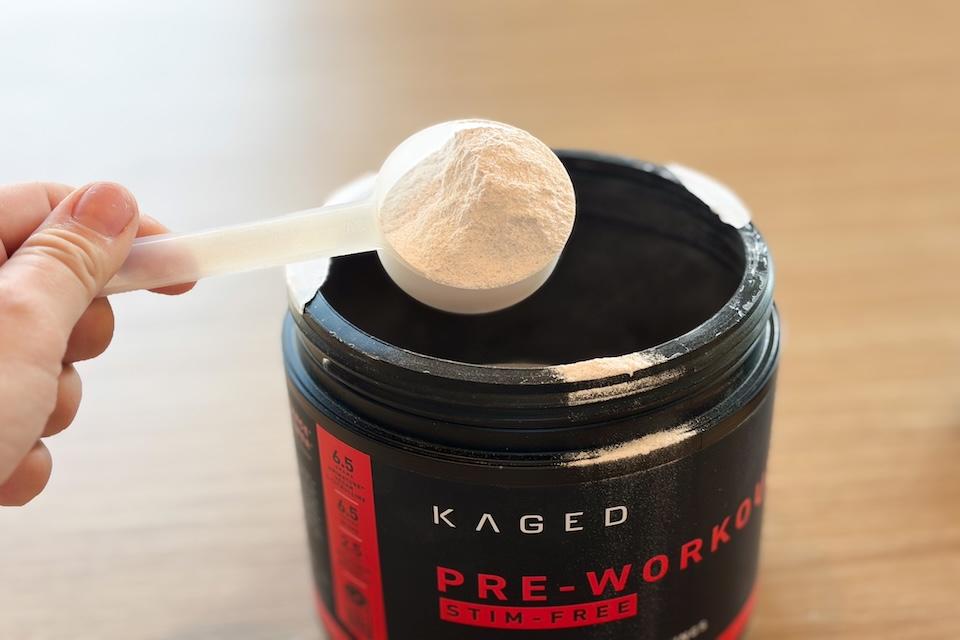 Kaged as best non-stim pre-workout