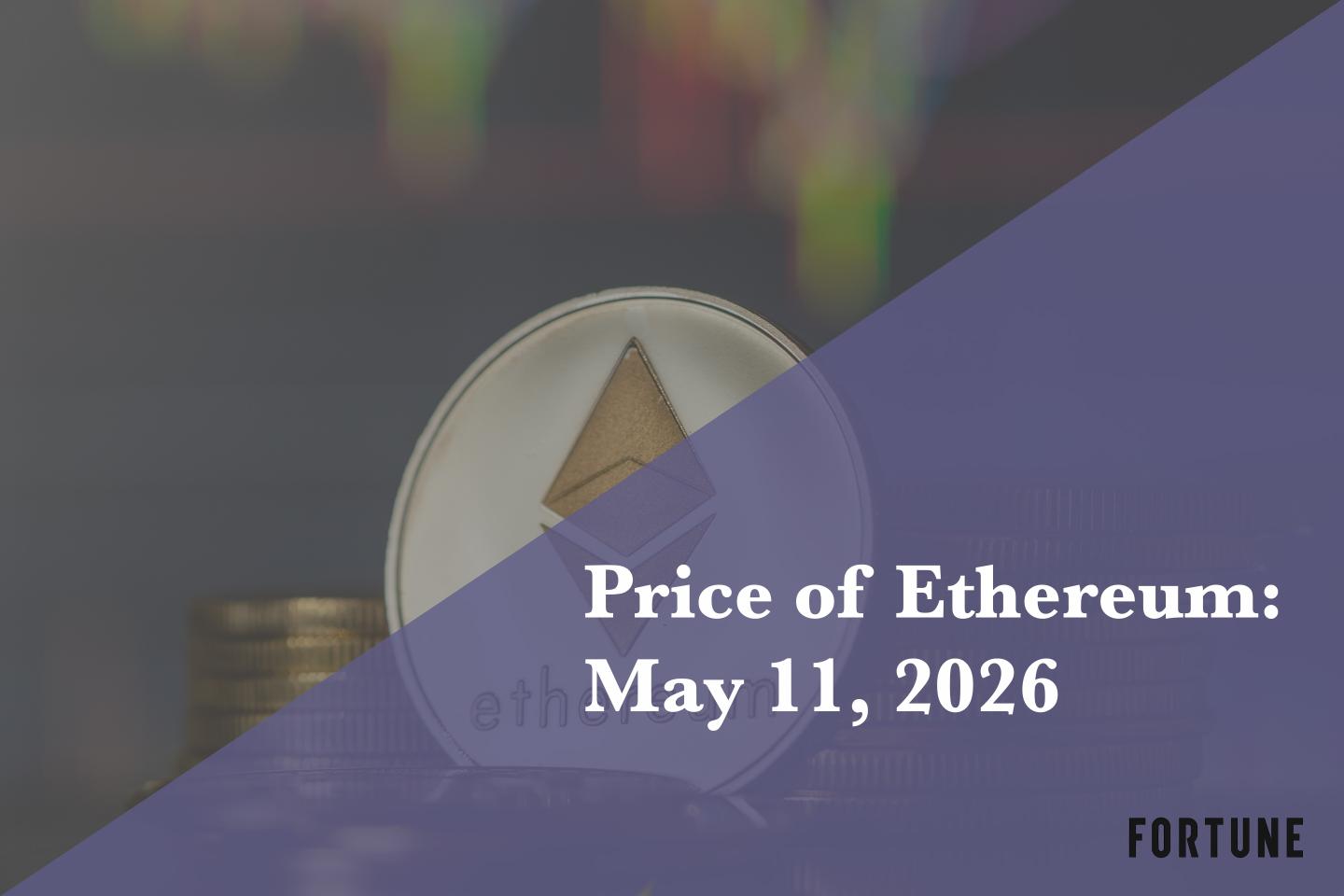 Current price of Ethereum for May 11, 2026