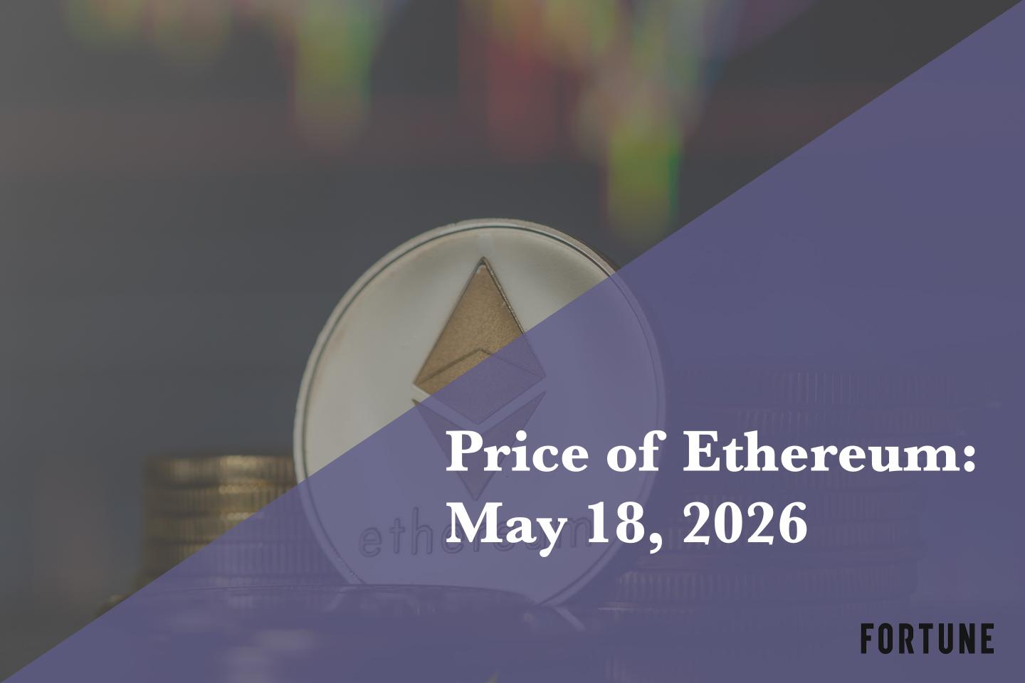 Current price of Ethereum for May 18, 2026