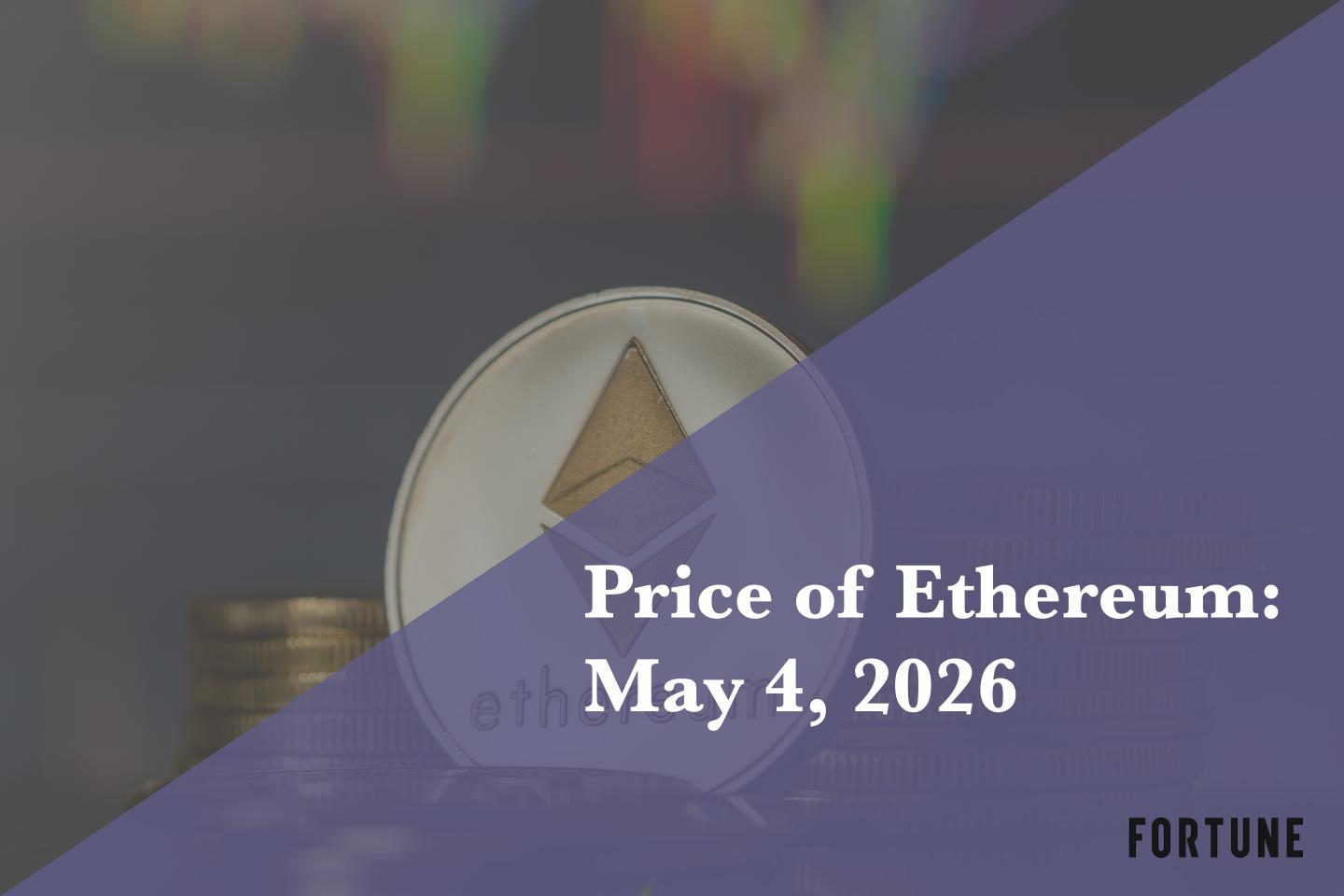 Current price of Ethereum for May 4, 2026