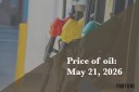 Current price of oil as of May 21, 2026