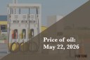 Current price of oil as of May 22, 2026