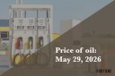 Current price of oil as of May 29, 2026