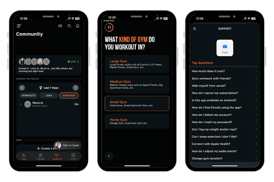 SHRED as the best weightlifting app