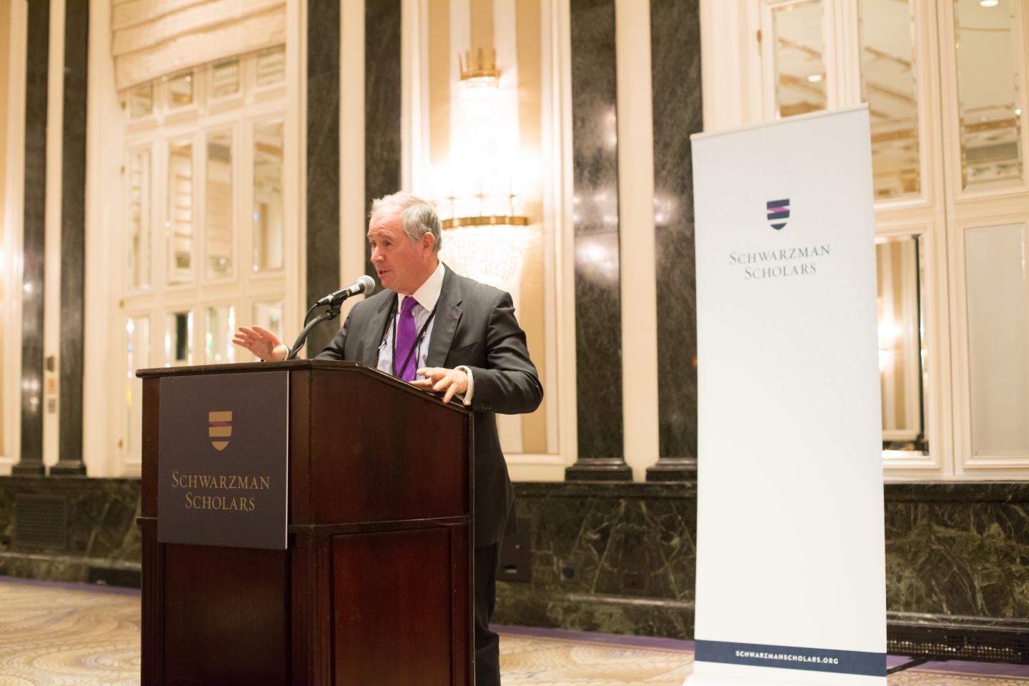 Blackstone’s Steve Schwarzman built a program to teach young leaders about China. It’s harder to get into than Harvard