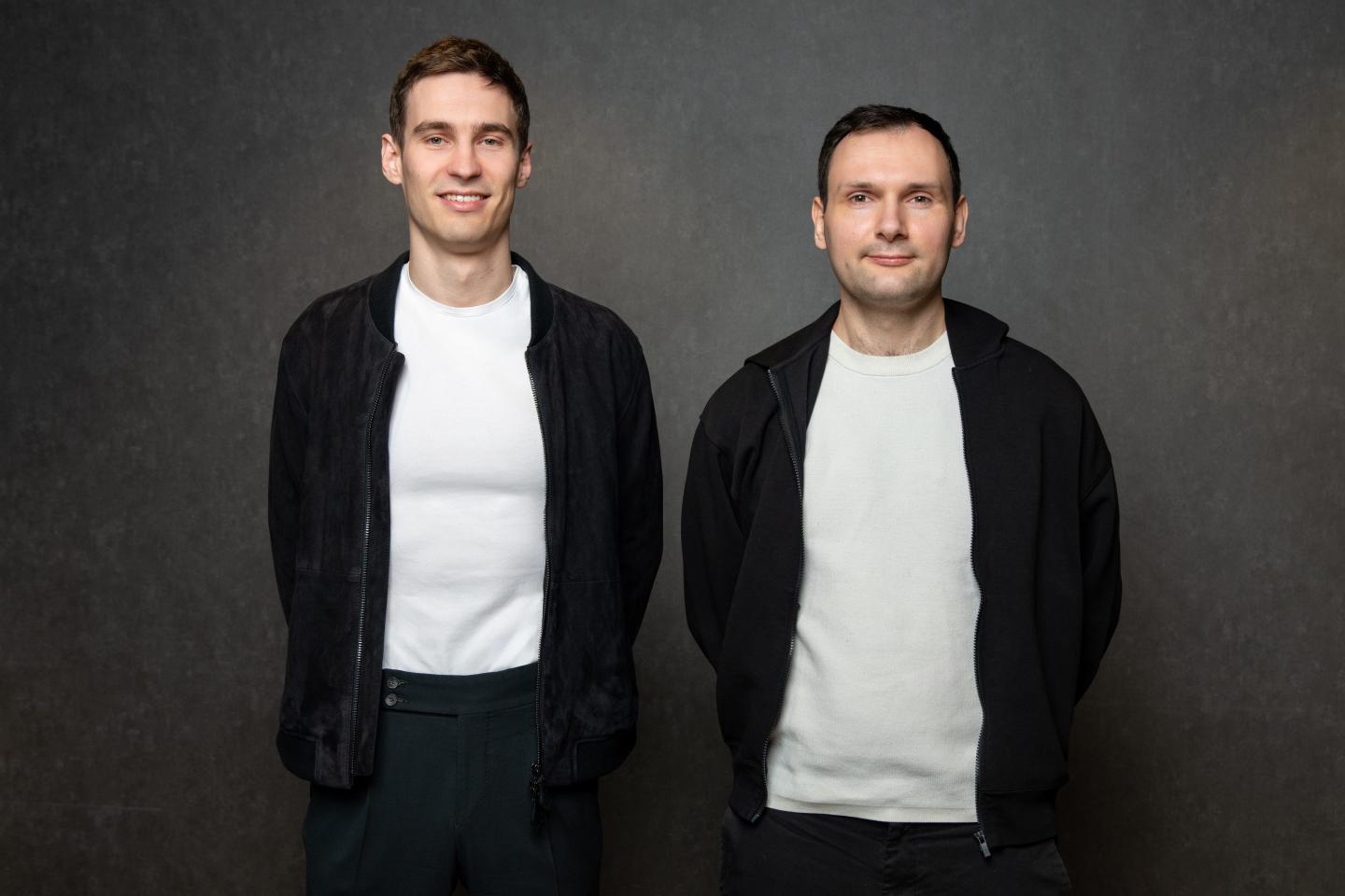 Viktor co-founders standing together.