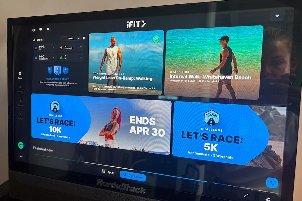 iFit as best online personal trainer