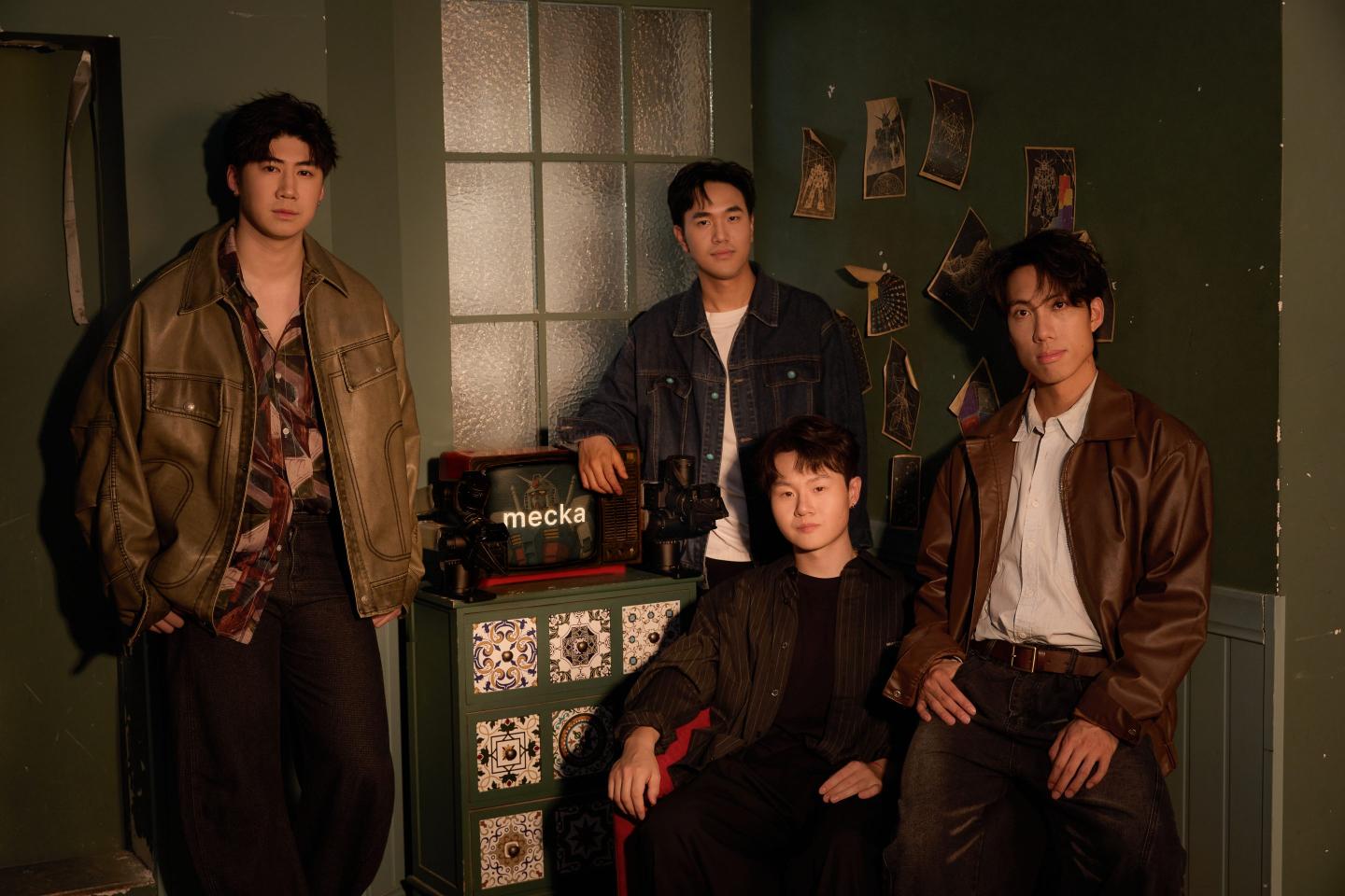 Mecka AI's cofounders from left to right: Jason Chong, Mogen Cheng, Josh Gao, and Duy Nguyen.
