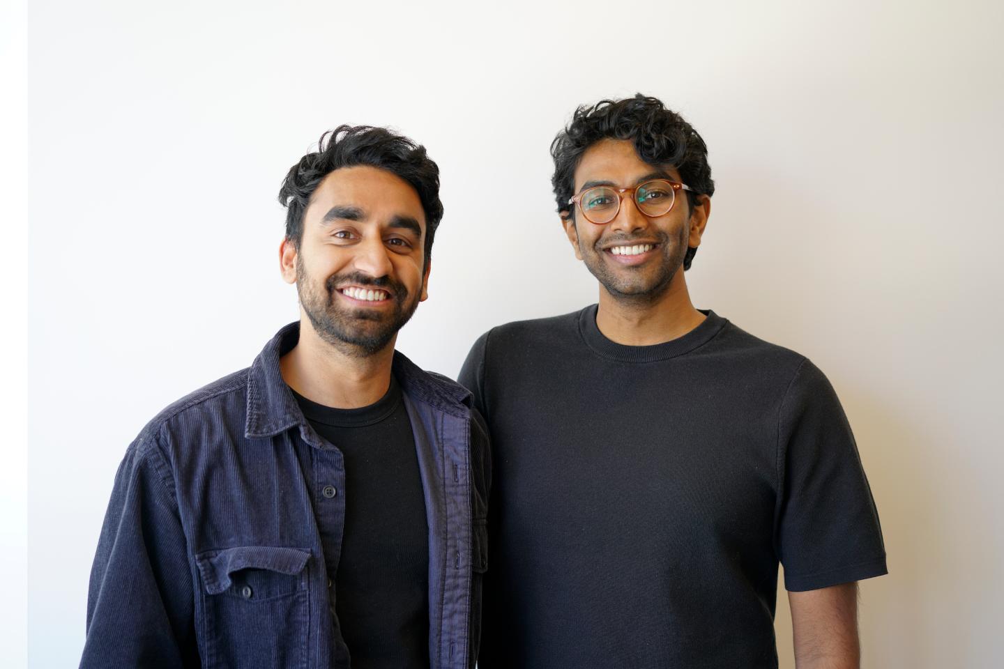 Samin Menon (left) Neil Movva (right)