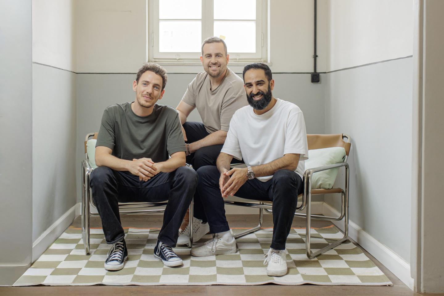 from left to right: Omer Gull, Yuval Itzchakov, and Yossi Torati