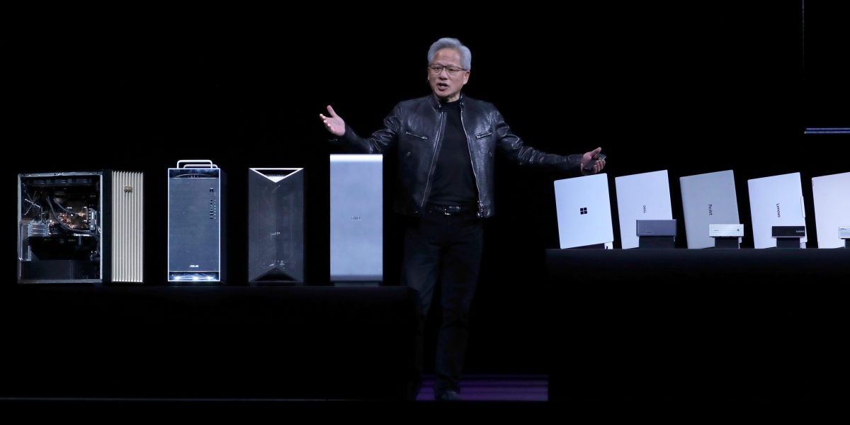 Jensen Huang says Nvidia is ‘reinventing the personal computer’ as it unveils new powerful AI chips