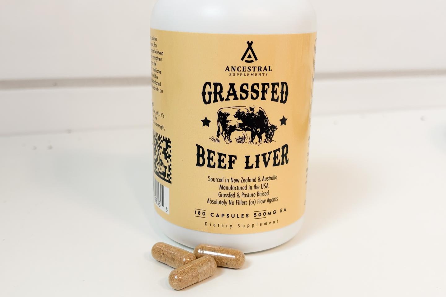 Ancestral Supplements as best beef organ supplements