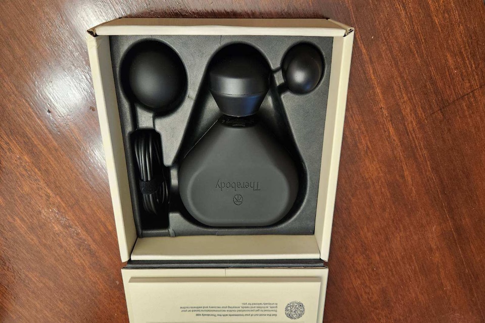 Therabody massage gun as best mini massage gun