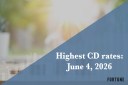 Top CD rates on June 4, 2026: Lock in up to up to 4.30%