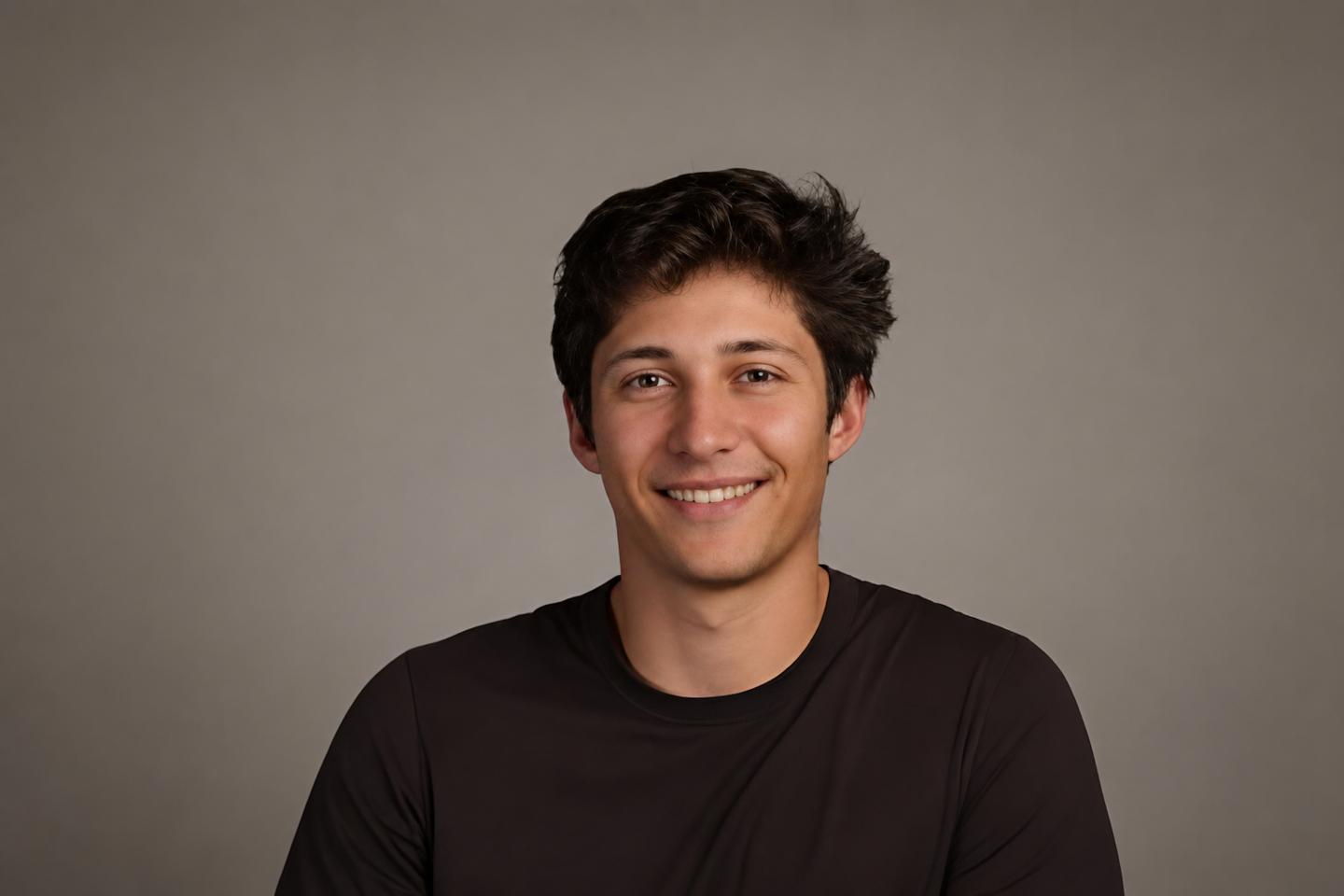 Isaiah Granet smiles