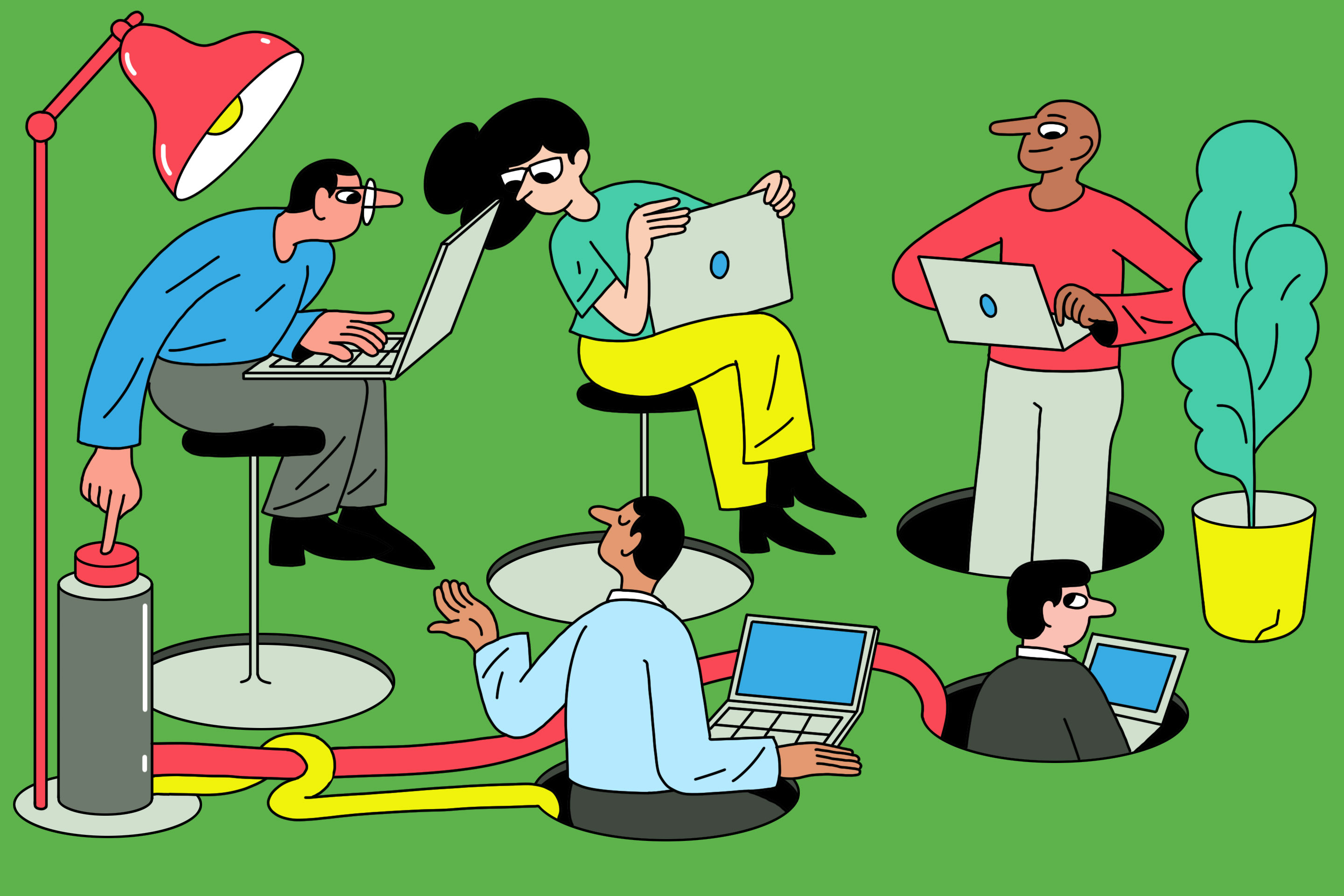 Around 41% of employees say their companies trimmed management layers last year, according to Korn Ferry.