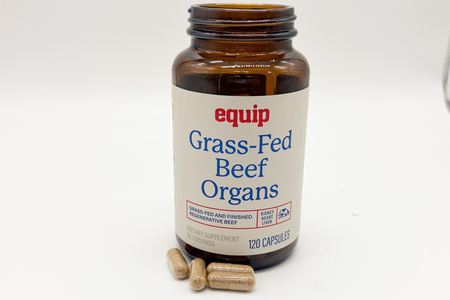 Equip as best beef organ supplements