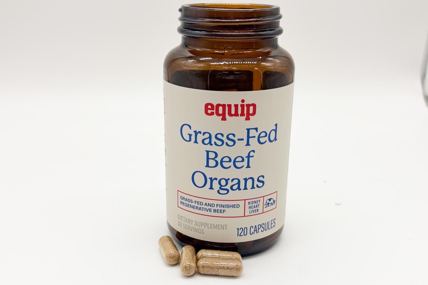 Equip as best beef organ supplements