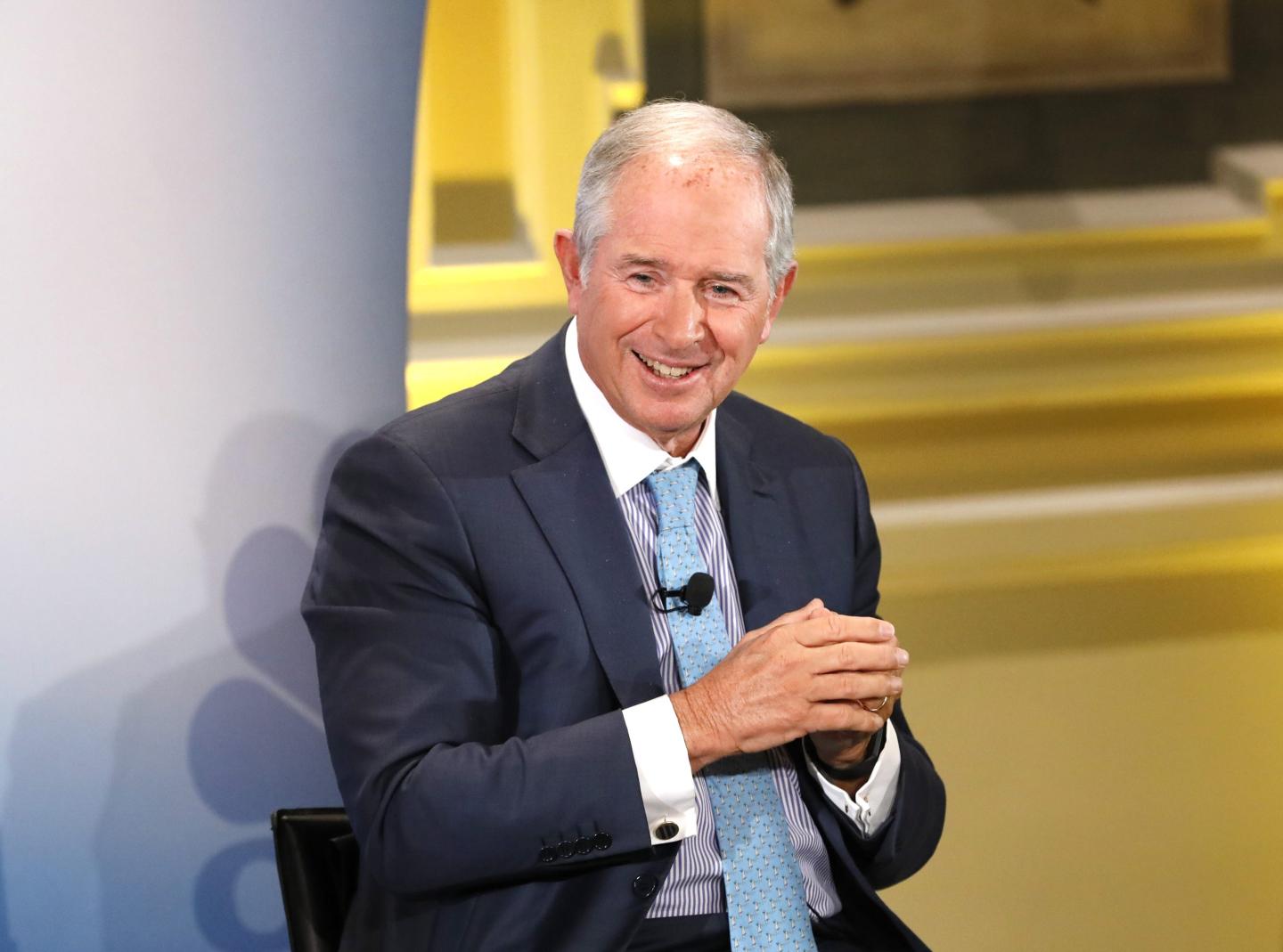 Blackstone CEO Stephen Schwarzman's philanthropy was inspired by his family.