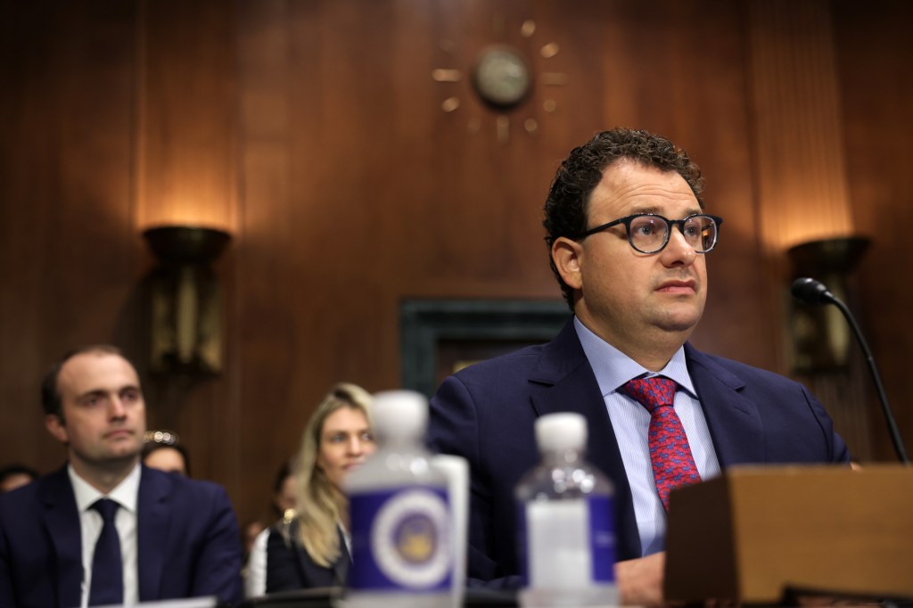 Anthropic CEO Dario Amodei testifies during a Senate hearing on July 25, 2023 in Washington, D.C. (Photo: Alex Wong/Getty Images)