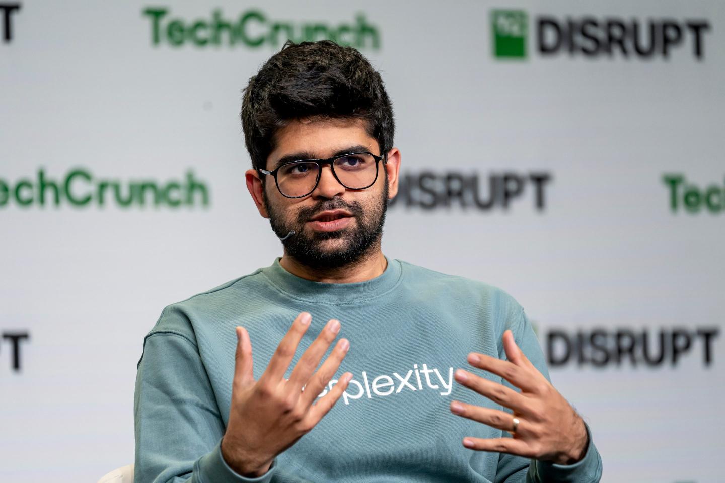Aravind Srinivas, co-founder and chief executive officer of Perplexity