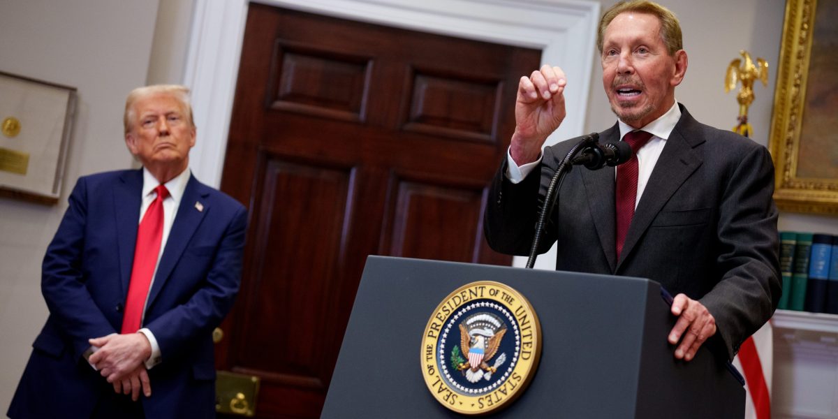 Larry Ellison quietly gave $45 million to a pro-Trump group—then Oracle landed a starring role in a $500 billion AI buildout