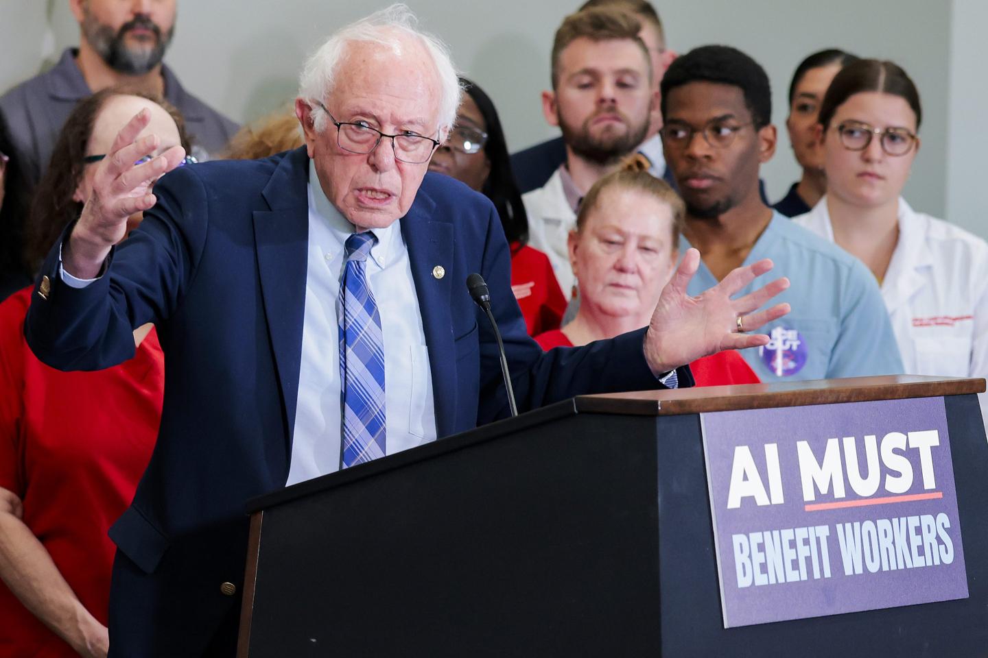 Bernie Sanders wants Americans to own a piece of AI. The Trump White House seems to agree