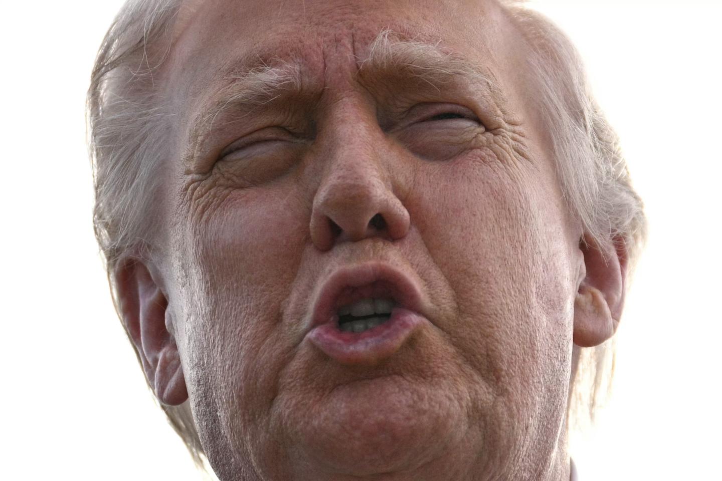 Trump is "not concerned" that inflation hit an all-time high since 2023.