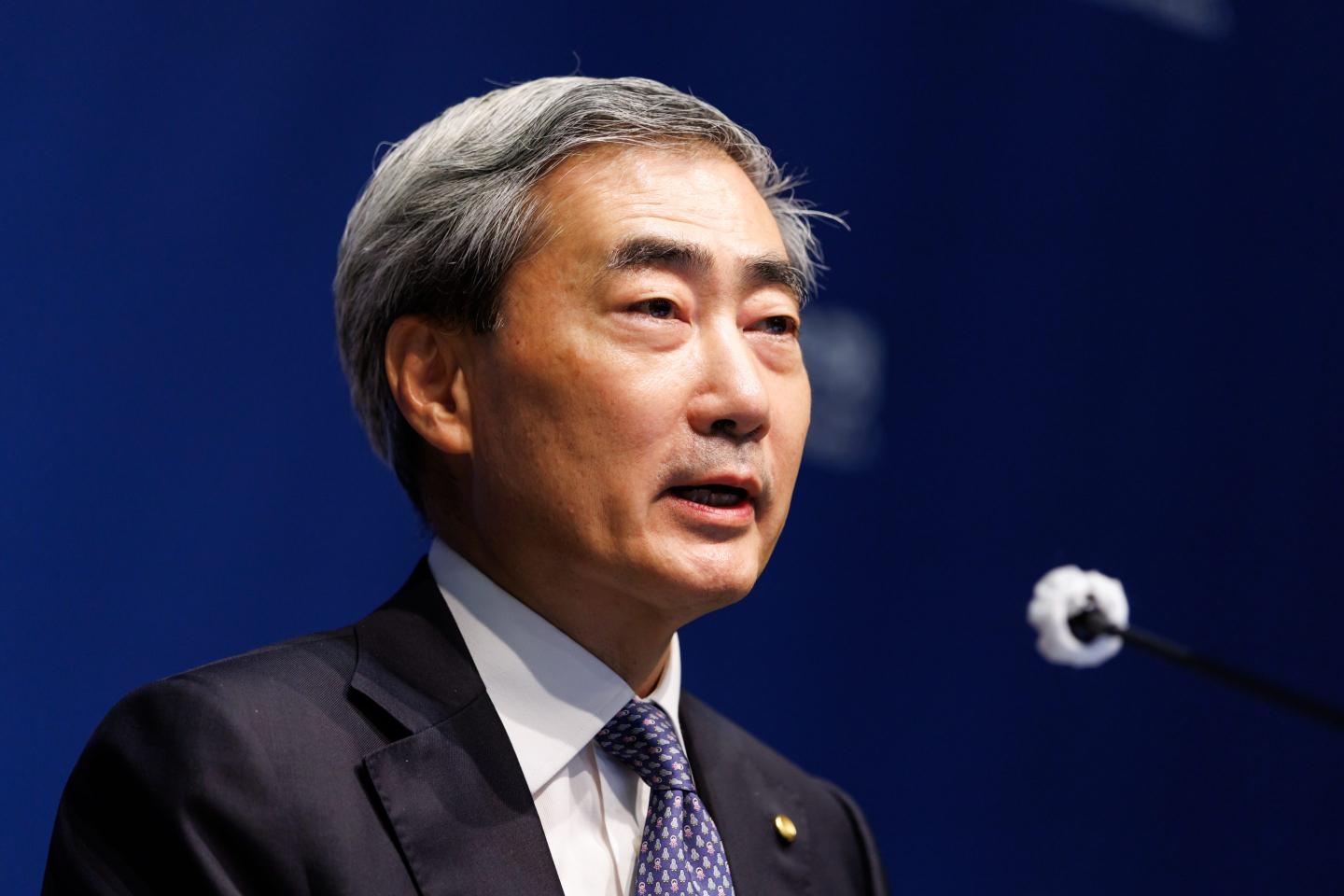 Shin Hyun Song, governor of the Bank of Korea.