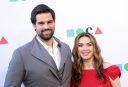 Jacob Andreou and spouse Carly Steel pose for a photo on the red carpet at the Los Angeles Museum of Contemporary Art (MOCA) Gala on May 30, 2026.