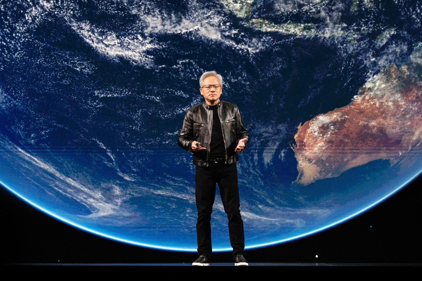 Jensen Huang, chief executive officer of Nvidia Corp