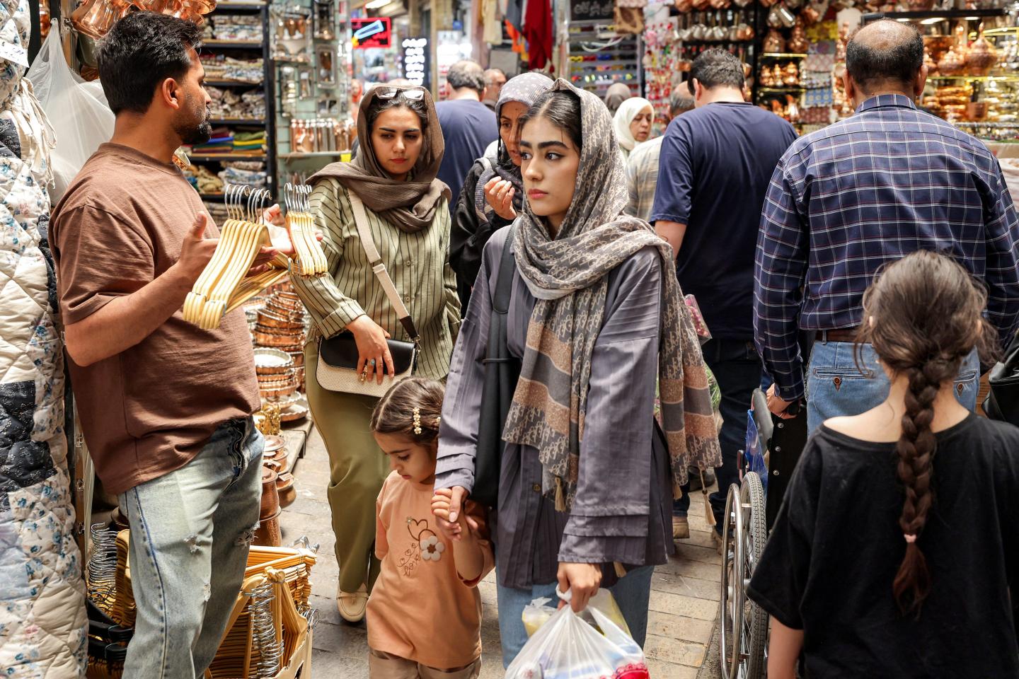 At the Tajrish Bazaar in Tehran, June 2, 2026.