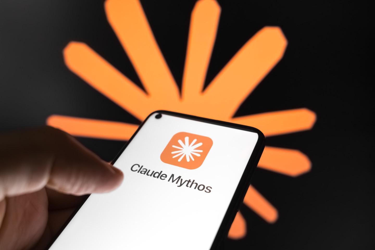 Claude Mythos on a screen.